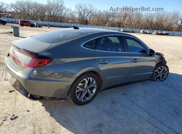KMHL14JA7NA246100 2022 HYUNDAI SONATA Gray Задня права чверть