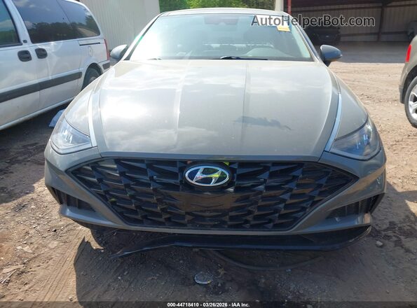 KMHL14JA8MA151348 2021 HYUNDAI SONATA Gray Front view