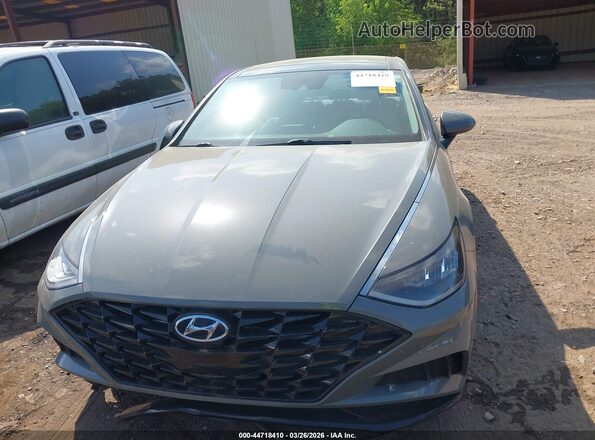 KMHL14JA8MA151348 2021 HYUNDAI SONATA Gray Instrument cluster view