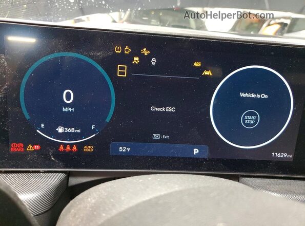 KMHL14JA8RA400092 2024 HYUNDAI SONATA Charcoal 