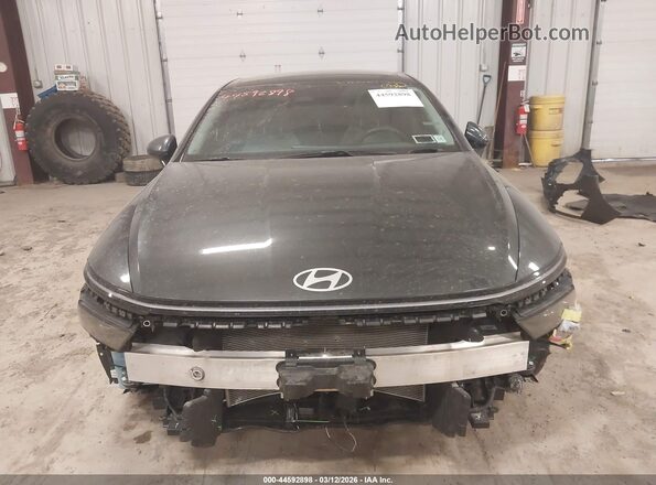 KMHL14JAXRA355978 2024 HYUNDAI SONATA Gray Widok zestawu wskaźników