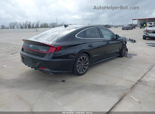 KMHL34J21PA342102 2023 HYUNDAI SONATA Black 