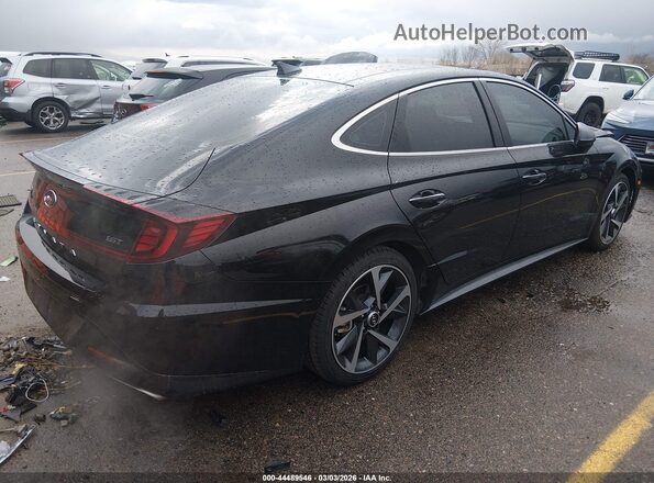 KMHL44J27PA326810 2023 HYUNDAI SONATA Black 