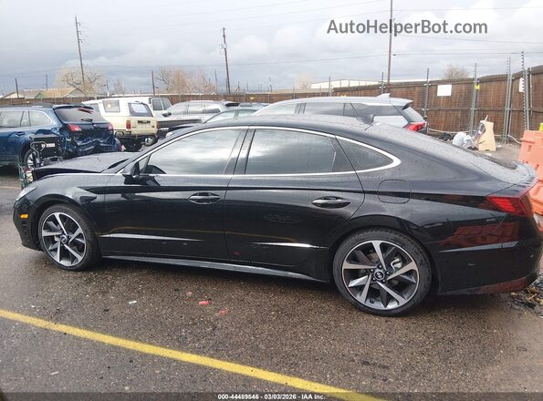KMHL44J27PA326810 2023 HYUNDAI SONATA Black 