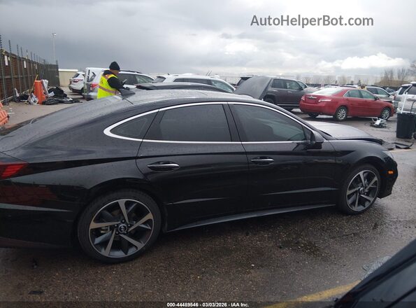 KMHL44J27PA326810 2023 HYUNDAI SONATA Black 