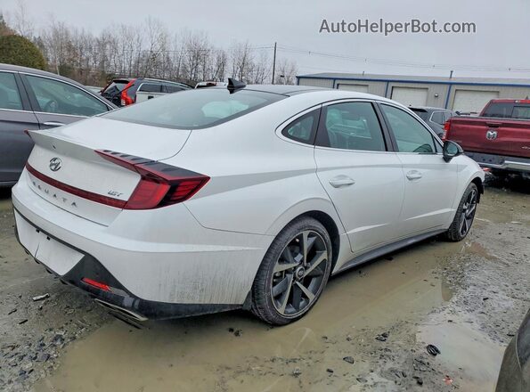 KMHL44J27PA335801 2023 HYUNDAI SONATA White უკანა მარჯვენა