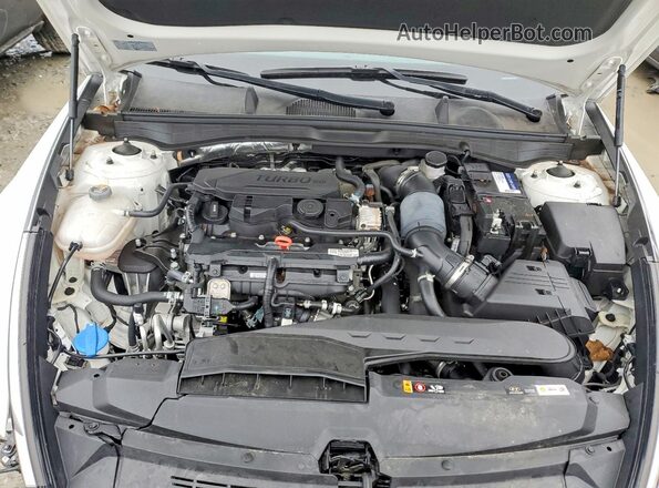KMHL44J27PA335801 2023 HYUNDAI SONATA White უკანა სალონის ხედი