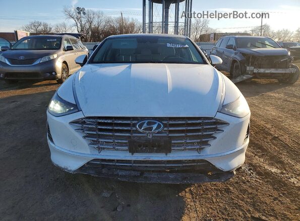 KMHL54JJ6MA032802 2021 HYUNDAI SONATA White Вид спереду