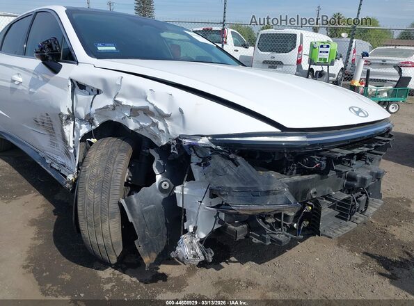 KMHL54JJXSA131930 2025 HYUNDAI SONATA HYBRID White 