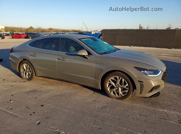 KMHL64JA0MA165617 2021 HYUNDAI SONATA Gray Front right