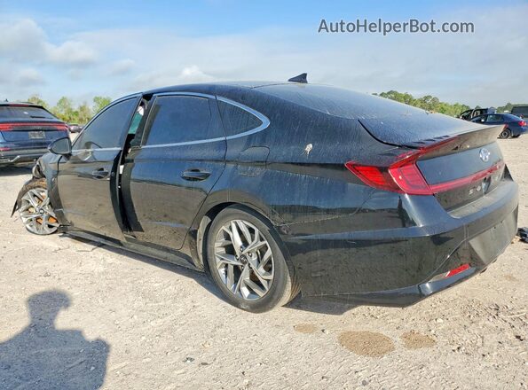 KMHL64JA2PA282801 2023 HYUNDAI SONATA Black Trasero izquierdo