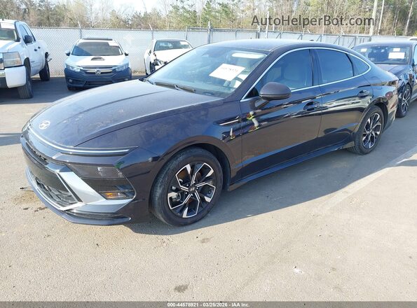 KMHL64JA2SA430308 2025 HYUNDAI SONATA Черный Передняя левая четверть