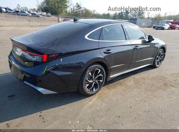 KMHL64JA2SA430308 2025 HYUNDAI SONATA Черный Задняя правая четверть