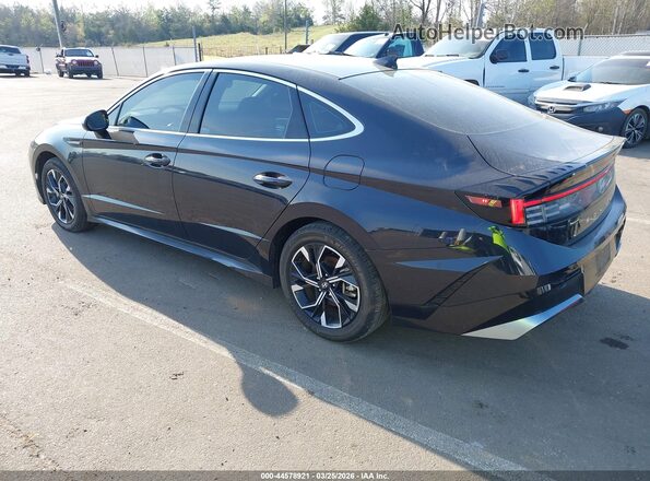KMHL64JA2SA430308 2025 HYUNDAI SONATA Черный Задняя левая четверть