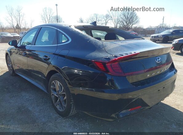 KMHL64JA3MA149654 2021 HYUNDAI SONATA Black 