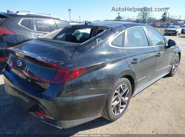 KMHL64JA3MA149654 2021 HYUNDAI SONATA Black 