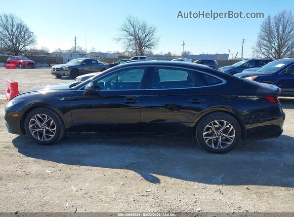 KMHL64JA3MA149654 2021 HYUNDAI SONATA Black 