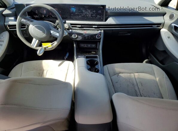 KMHL64JA3SA507865 2025 HYUNDAI SONATA Black Dashboard view