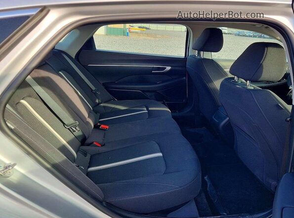 KMHL64JA5TA526077 2026 HYUNDAI SONATA Gray Vista de los asientos traseros