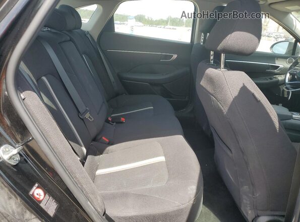 KMHL64JA6MA160826 2021 HYUNDAI SONATA Черный Вид задних сидений