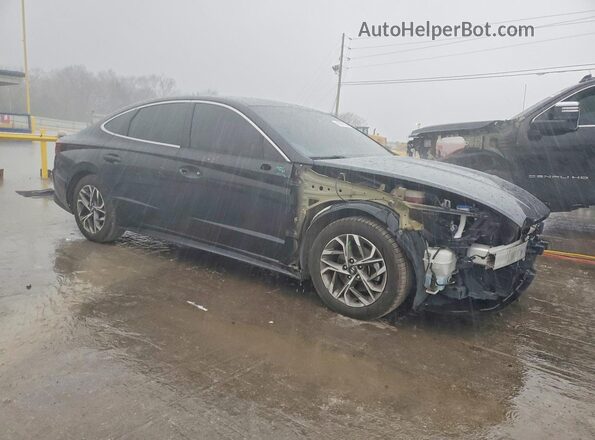 KMHL64JA8MA161072 2021 HYUNDAI SONATA Black Delantero derecho