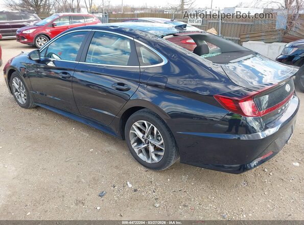 KMHL64JAXPA309856 2023 HYUNDAI SONATA Black Trasero izquierdo