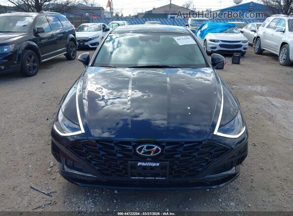 KMHL64JAXPA309856 2023 HYUNDAI SONATA Black Vista del cuadro de instrumentos
