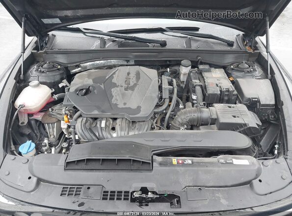 KMHL64JAXRA373303 2024 HYUNDAI SONATA Черный Вид сзади