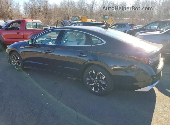KMHL64JAXSA499408 2025 HYUNDAI SONATA Black Հետևի ձախ