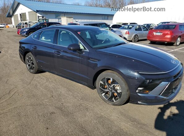 KMHL64JAXSA499408 2025 HYUNDAI SONATA Black Սալոնի 360 աստիճան տեսք