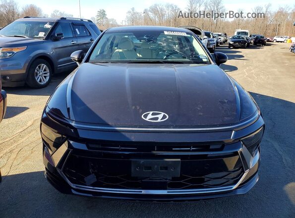 KMHL64JAXSA499408 2025 HYUNDAI SONATA Black Դիմացի տեսք