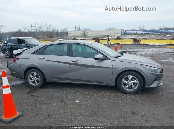 KMHLL4AG0MU071507 2021 HYUNDAI ELANTRA Gray Rear interior view