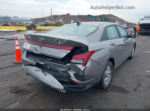 KMHLL4AG0MU071507 2021 HYUNDAI ELANTRA Gray Front view
