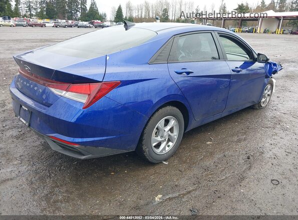 KMHLL4AG0MU138056 2021 HYUNDAI ELANTRA Blue Rear right