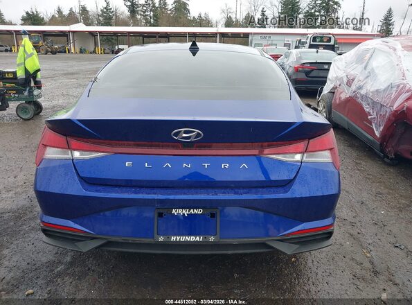 KMHLL4AG0MU138056 2021 HYUNDAI ELANTRA Blue 