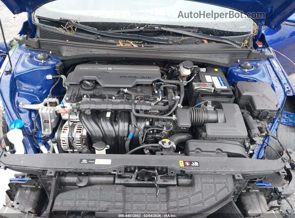 KMHLL4AG0MU138056 2021 HYUNDAI ELANTRA Blue Rear view