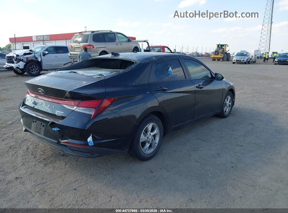 KMHLL4AG1MU124599 2021 HYUNDAI ELANTRA Black Tył prawy