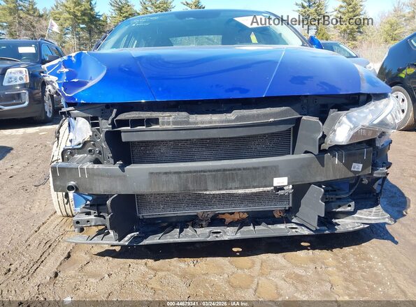 KMHLL4AG5MU127585 2021 HYUNDAI ELANTRA Blue Widok z przodu