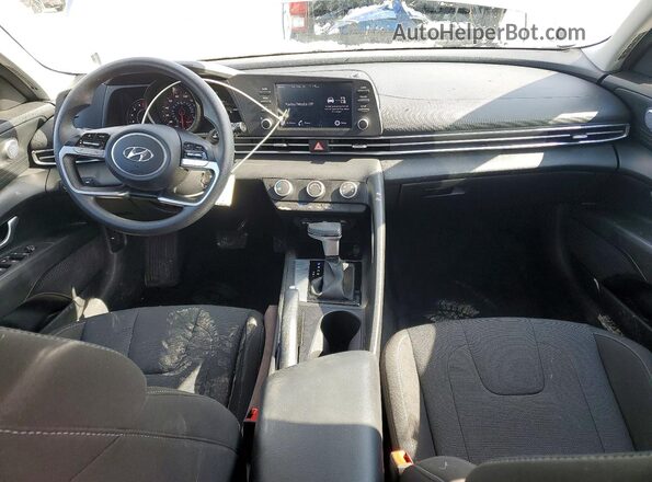 KMHLL4AG9MU198420 2021 HYUNDAI ELANTRA Gray წინა პანელის ხედი