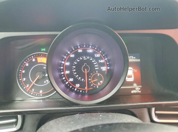 KMHLL4AG9MU198420 2021 HYUNDAI ELANTRA Gray ხელსაწყოთა პანელის ხედი