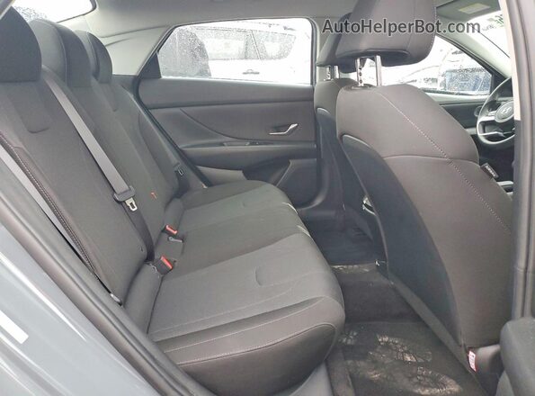 KMHLL4AG9MU198420 2021 HYUNDAI ELANTRA Gray უკანა სავარძლების ხედი