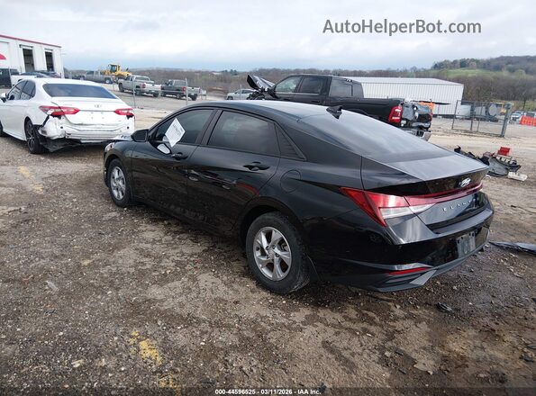 KMHLL4AGXMU195963 2021 HYUNDAI ELANTRA Black Задня ліва чверть