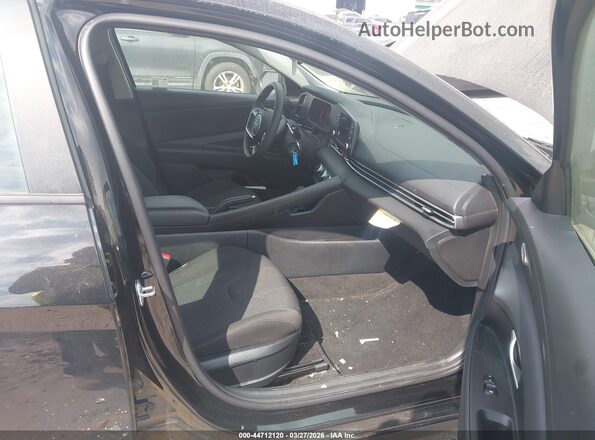 KMHLL4DG0SU006956 2025 HYUNDAI ELANTRA Black Front interior view