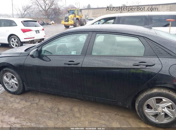 KMHLL4DG1SU002110 2025 HYUNDAI ELANTRA Black უკანა სალონის ხედი