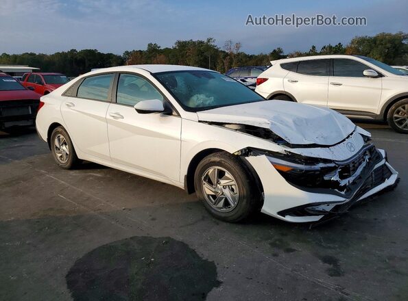 KMHLL4DG3SU093994 2025 HYUNDAI ELANTRA White Przód prawy