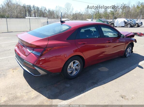 KMHLL4DG3TU127529 2026 HYUNDAI ELANTRA Red Задня права чверть