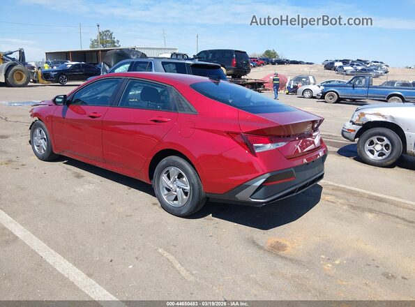 KMHLL4DG3TU127529 2026 HYUNDAI ELANTRA Red Задня ліва чверть