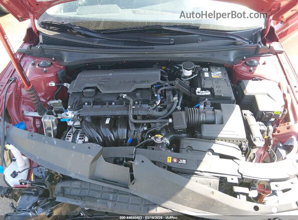 KMHLL4DG3TU127529 2026 HYUNDAI ELANTRA Red Вид ззаду