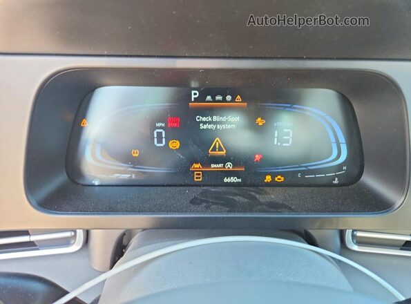 KMHLL4DG5RU825634 2024 HYUNDAI ELANTRA Silver Vista del cuadro de instrumentos