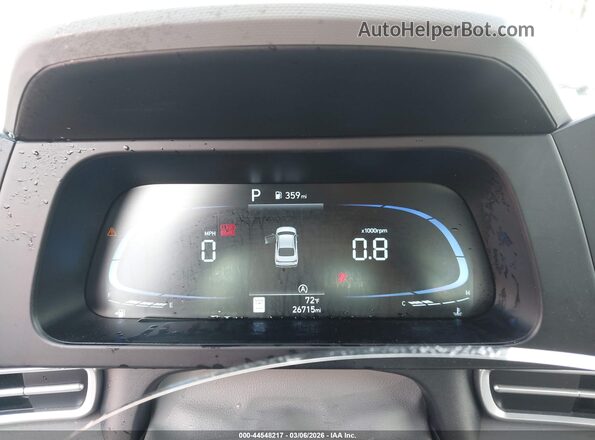 KMHLL4DG5SU862057 2025 HYUNDAI ELANTRA White Հետևի նստատեղերի տեսք